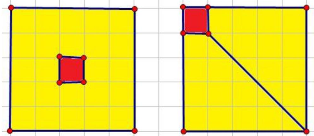 Tính cạnh áo nước và cạnh của hòn đảo? (ảnh 1)
