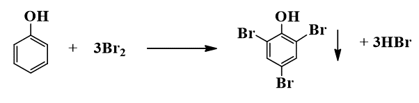 Nhỏ vài giọt nước bromine vào ống nghiệm dựng 2 mL dung dịch chất X, lắc nhẹ, thấy có kết tủa trắng. Chất X là  (ảnh 1)