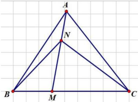Viết tên các hình tam giác có trong hình vẽ. (ảnh 1)