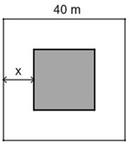 a) Diện tích của khu vườn là \(1\;600{\rm{ }}{{\rm{m}}^2}{\rm{.}}\)           b) Độ dài cạnh khu đất còn lại là \(40 - x{\rm{ }}\left( {\rm{m}} \right){\rm{.}}\) (ảnh 1)