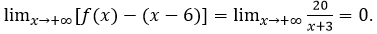(Trả lời ngắn) Tìm tiệm cận xiên của đồ thị hàm số y=f(x)=(x^2-3x+2)/(x+3). (ảnh 1)