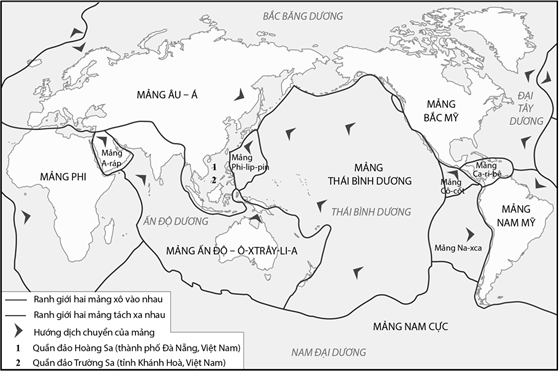 Phần 2. Trắc nghiệm đúng sai (2,0 điểm): Thí sinh trả lời từ câu 1 đến câu 2. Trong mỗi ý a), b), c), d), thí sinh chọn đúng hoặc sai. Câu 1. Cho lược đồ sau: (ảnh 1)