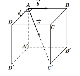 Tính độ lớn hợp lực của các lực \(\overrightarrow a ,\,\overrightarrow b ,\,\overrightarrow c \). (ảnh 1)