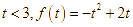 d) Với t = x + 1 thì với t < 3, f(t) = -t^2 - 2t (ảnh 1)