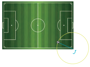 Công nghệ hỗ trợ trọng tài VAR (Video Assistant Referee) thiết lập một hệ tọa độ Oxyz để theo dõi vị trí của quả bóng M (ảnh 1)
