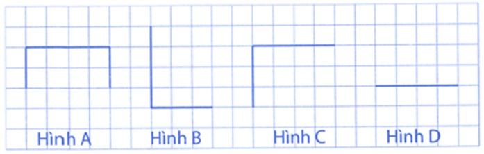 a) Hãy vẽ thêm các đoạn thẳng vào mỗi hình sau để được các hình chữ nhật:   b) Hãy vẽ thêm các đoạn thẳng vào mỗi hình sau để được các hình vuông:   (ảnh 1)