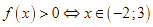 Cho tam thức bậc hai f(x) = -x^2 + x + 6 Khẳng định (ảnh 2)
