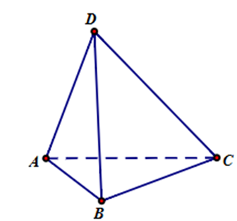 Cho tứ diện đều ABCD có cạnh bằng 1. Tích vô hướng \(\overrightarrow {AB} \left( {4\overrightarrow {BC} + 3\overrightarrow {CD} } \right)\) bằng (ảnh 1)