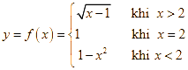 c) Biết f(2) + f(1) = 1, khi đó c = 1 (ảnh 1)
