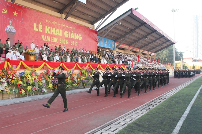 Học viện An ninh nhân dân khai giảng năm học 2016-2017 - Báo Công an Nhân  dân điện tử
