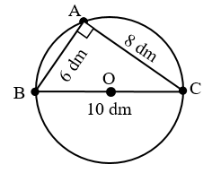 Diện tích phần còn lại là ... dm2 (ảnh 1)