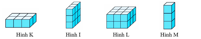 c) Hai hình nào dưới đây ghép lại được một hình lập phương? (ảnh 1)