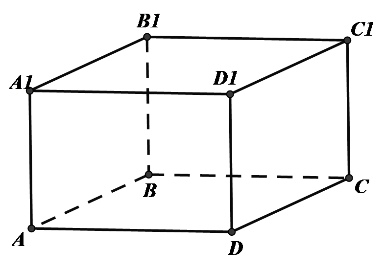 Cho hình hộp \[ABCD.{A_1}{B_1}{C_1}{D_1}\]. Chọn đẳng thức sai? (ảnh 1)