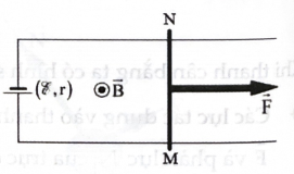 Bỏ qua hiện tượng cảm ứng điện từ. Thanh nhôm chuyển động về phía (ảnh 2)