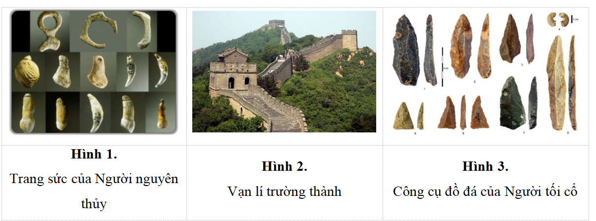 Hình ảnh nào dưới đây thể hiện thành tựu văn minh? (ảnh 1)