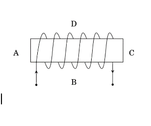 Nam châm điện có cấu tạo như hình vẽ bên. Cực Bắc  (ảnh 1)