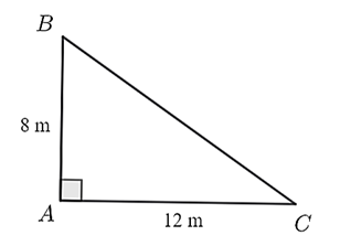 Cho hình vẽ sau: Tính độ dài BC (ảnh 1)