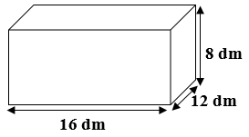 Điền số khối hình lập phương cạnh 4 cm cần dùng để xếp đầy các hình hộp dưới đây: (ảnh 2)