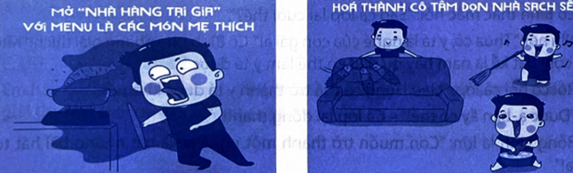 Bạn nhỏ này đã làm gì để mẹ vui nhỉ?   (ảnh 1)