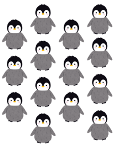 Read and choose the correct picture.
- How many penguins are there?
- There are fifteen penguins.
   (ảnh 4)