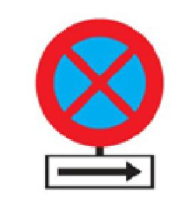 Theo hướng bên phải có được phép đỗ xe, dừng xe không?   (ảnh 1)