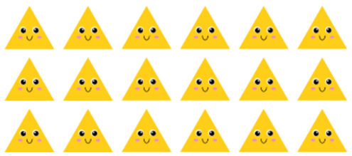 Look and choose.

- How many triangles are there?
- ________________________. (ảnh 1)