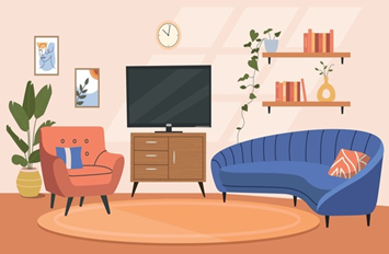 Look and tick √ or X.
  
kitchen (ảnh 1)