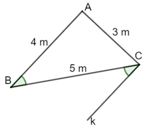 Tính số đo góc ACk (ảnh 1)