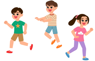Read and choose the correct picture.
- Let’s play tag!
- OK!
   (ảnh 2)