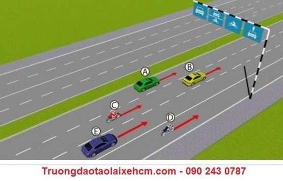 Bộ Đề 200 Câu Hỏi, Đáp Án Thi Lý Thuyết Bằng Lái Xe Máy A1 212