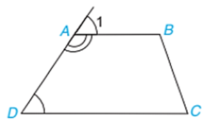 Cho tứ giác ABCD như hình vẽ dưới đây A. Tứ giác ABCD là hình thang có hai đáy là AB,CD (ảnh 1)