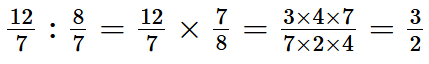 Tính 12/7 : 8/7 ghjkl (ảnh 1)