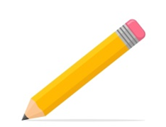 Look and tick √ or X.
   a yellow pencil (ảnh 1)