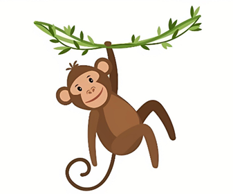 Look and choose: FOUR MONKEYS. (ảnh 1)