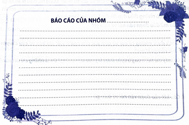 Đây là bản báo cáo của một chú mèo gửi cho mẹ của chú để kể về tình hình hoạt động trong tuần của chú.  Kính gửi: Mẹ Mèo Trắng  Con xin được báo cáo hoạt động của con trong tuần này như sau: (ảnh 1)
