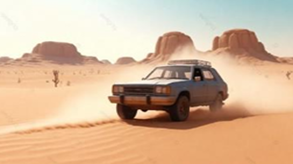 Một chiếc xe tải vượt qua sa mạc Sahara. Chuyến đi bắt đầu vào sáng sớm khi nhiệt độ là $3{,}0^\circ\text{C}$. (ảnh 1)