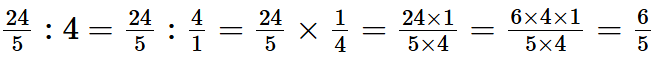 Tính 24/5 : 4 adg dfg (ảnh 1)