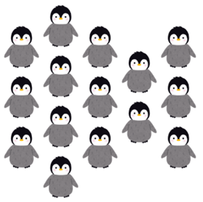 Read and choose the correct picture.
- How many penguins are there?
- There are fifteen penguins.
   (ảnh 3)