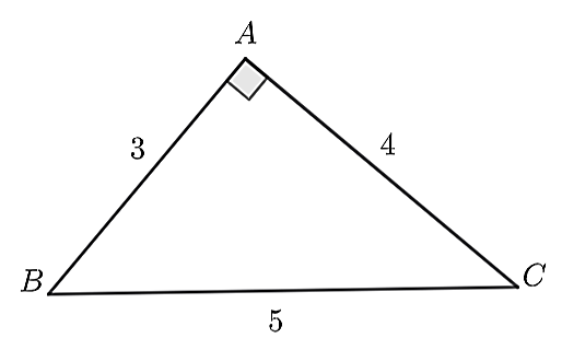 Cho tam giác \(ABC\) vuông tại \(A\) có \(AC = 3;\,\,AB = 4;\,\,BC = 5.\) Khi đó \(\tan C\) bằng A. \(\frac{3}{4}.\)	B. \(\frac{3}{5}.\)	C. \(\frac{4}{3}.\)	D. \(\frac{4}{5}.\) (ảnh 1)