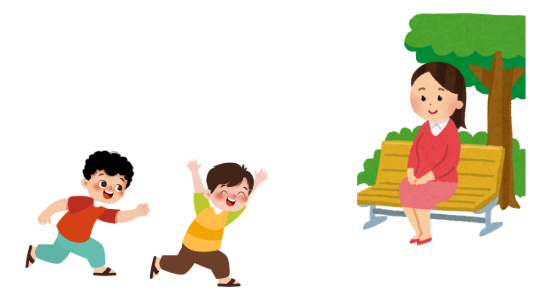 Look and choose the correct answer.    Two boys are _________ in the park.  A. sitting B. running C. swimming (ảnh 1)