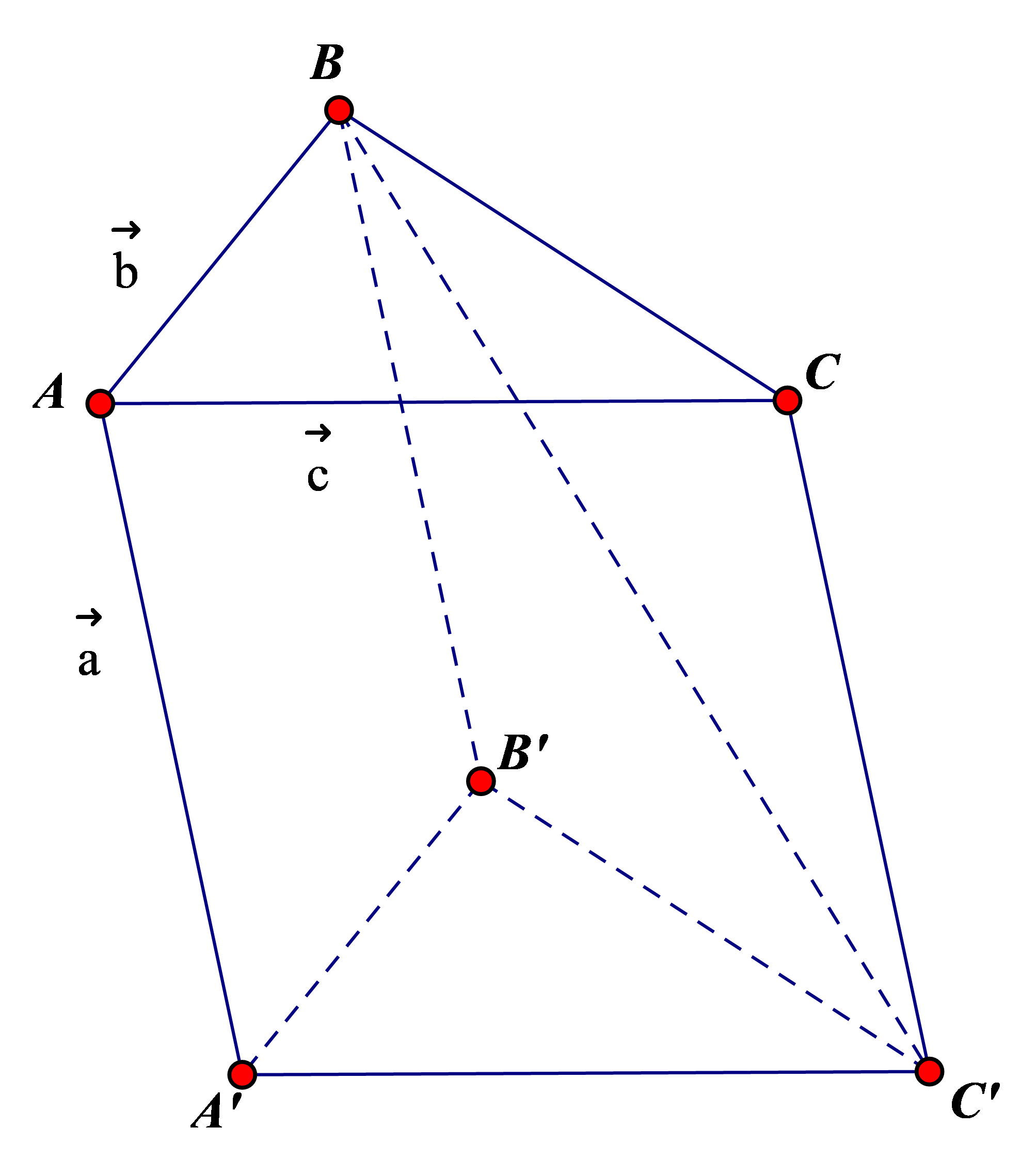 Chọn AVì mặt bên \[\left( {BCC'B'} \r (ảnh 1)