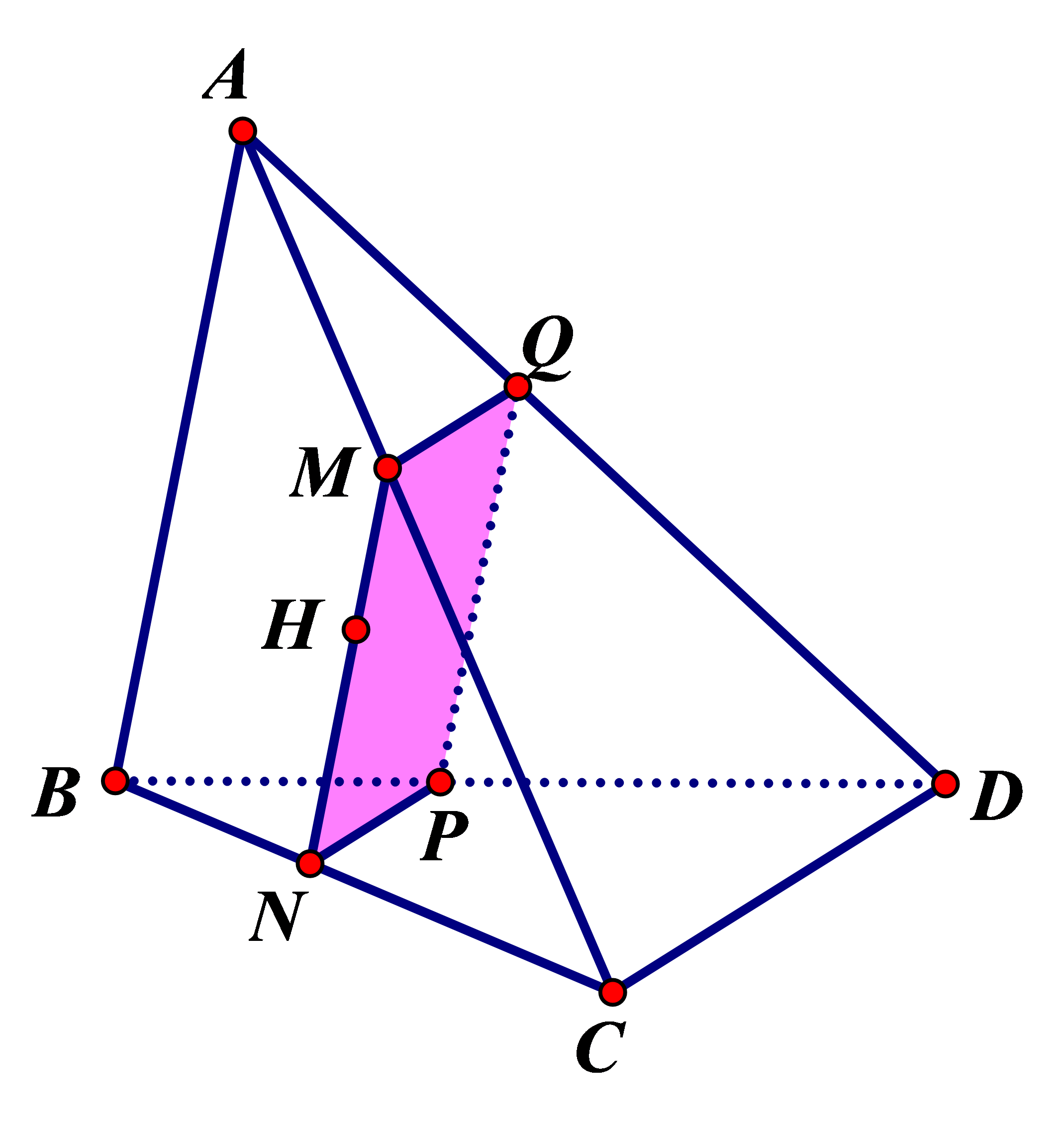 ABC) cắt \((\alpha )\) theo giao tu (ảnh 1)
