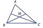 Cho \(\Delta ABC\). Xác định điểm M sao cho:\(\overrightarrow {MA}  + 2\overrightarrow {MB}  = \overrightarrow {CB} \). A. M là trung điểm cạnh AB	B. M là trung điểm cạnh BC C. M chia đoạn AB theo tỉ số 2	D. M là trọng tâm \(\Delta ABC\) (ảnh 1)