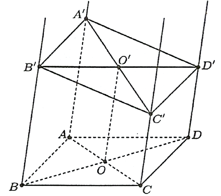Trong mặt phẳng \((P)\), cho hình bình hành \(ABCD\). V (ảnh 1)