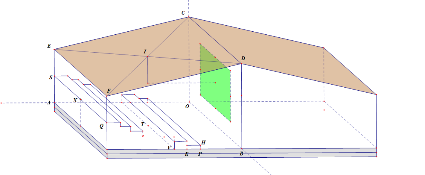 Một toà nhà được thiết kế để làm 2 phòn (ảnh 1)