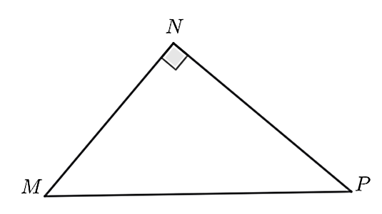 Cho \(\Delta MNP\) vuông tại \(N\). Hệ thức nào sau đây là đúng? A. \(NP = MN \cdot \tan P.\)	B. \(NP = MN \cdot \cos P.\)	C. \(NP = MP \cdot \cos P.\)	D. \(NP = MP \cdot \cot P.\) (ảnh 1)
