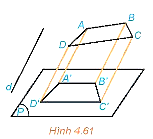 Chứng minh rằng hình chiếu song song của một hình thang là một hình thang  (ảnh 1)