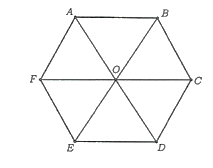 Cho lục giác đều ABCDEF tâm O. Khi đó: (ảnh 1)
