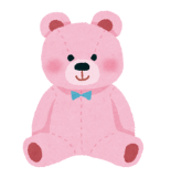 Look and choose the correct answer.  She likes the pink ___________. A. bag B. truck C. teddy bear (ảnh 1)