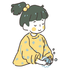 - What is she doing?  - She’s drawing a picture. (ảnh 2)